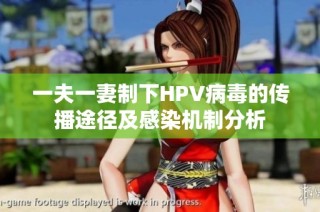 一夫一妻制下HPV病毒的传播途径及感染机制分析