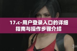 17.c-用户登录入口的详细指南与操作步骤介绍