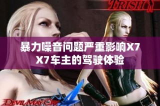 暴力噪音问题严重影响X7X7车主的驾驶体验