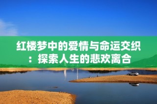 红楼梦中的爱情与命运交织：探索人生的悲欢离合