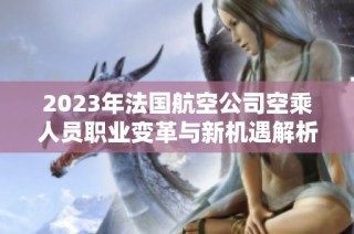 2023年法国航空公司空乘人员职业变革与新机遇解析