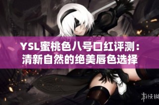 YSL蜜桃色八号口红评测：清新自然的绝美唇色选择
