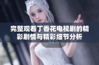 完整观看丁香花电视剧的精彩剧情与精彩细节分析