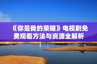 《你是我的荣耀》电视剧免费观看方法与资源全解析