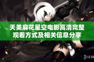 天美麻花星空电影高清完整观看方式及相关信息分享