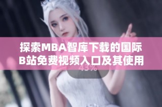 探索MBA智库下载的国际B站免费视频入口及其使用方法