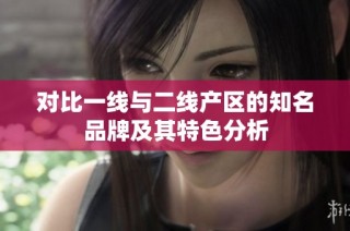 对比一线与二线产区的知名品牌及其特色分析