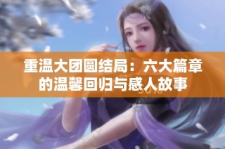 重温大团圆结局：六大篇章的温馨回归与感人故事