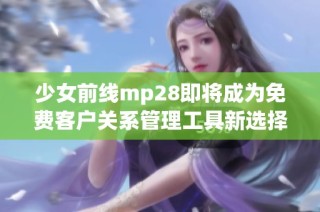 少女前线mp28即将成为免费客户关系管理工具新选择