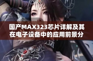 国产MAX323芯片详解及其在电子设备中的应用前景分析