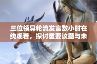 三位领导轮流发言数小时在线观看，探讨重要议题与未来发展
