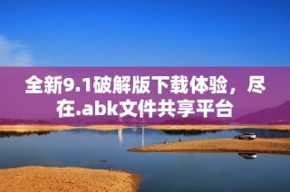 全新9.1破解版下载体验，尽在.abk文件共享平台