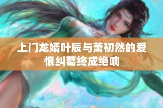 上门龙婿叶辰与萧初然的爱恨纠葛终成绝响
