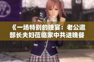 《一场特别的晚宴：老公邀部长夫妇莅临家中共进晚餐》