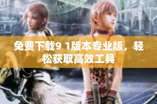 免费下载9 1版本专业版，轻松获取高效工具