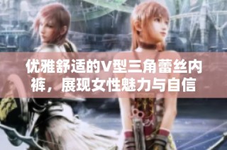 优雅舒适的V型三角蕾丝内裤，展现女性魅力与自信