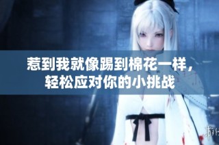 惹到我就像踢到棉花一样，轻松应对你的小挑战