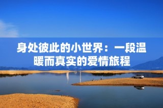 身处彼此的小世界：一段温暖而真实的爱情旅程