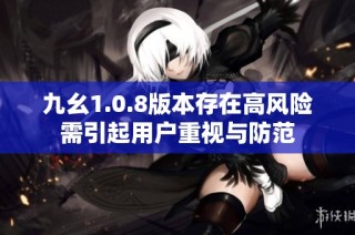 九幺1.0.8版本存在高风险需引起用户重视与防范