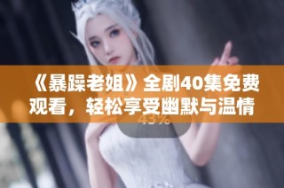 《暴躁老姐》全剧40集免费观看，轻松享受幽默与温情的精彩故事