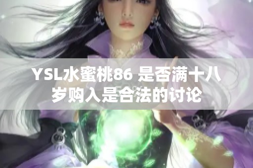 YSL水蜜桃86 是否满十八岁购入是合法的讨论