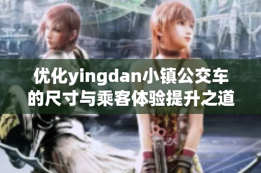 优化yingdan小镇公交车的尺寸与乘客体验提升之道