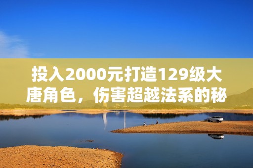 投入2000元打造129级大唐角色，伤害超越法系的秘诀分析