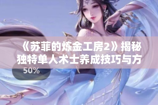 《苏菲的炼金工房2》揭秘独特单人术士养成技巧与方法分析