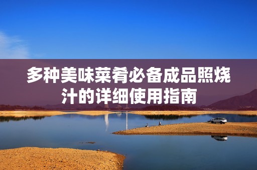多种美味菜肴必备成品照烧汁的详细使用指南