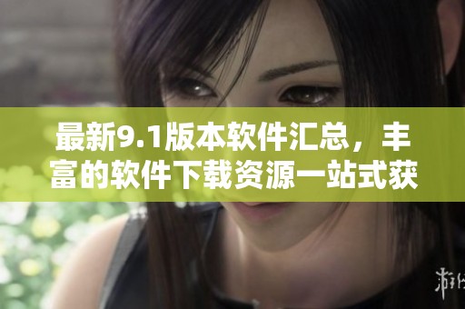 最新9.1版本软件汇总，丰富的软件下载资源一站式获取