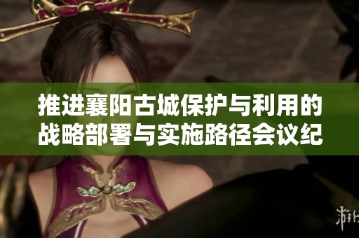 推进襄阳古城保护与利用的战略部署与实施路径会议纪要