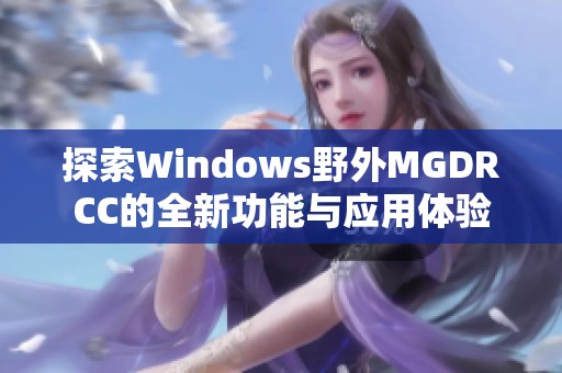 探索Windows野外MGDRCC的全新功能与应用体验