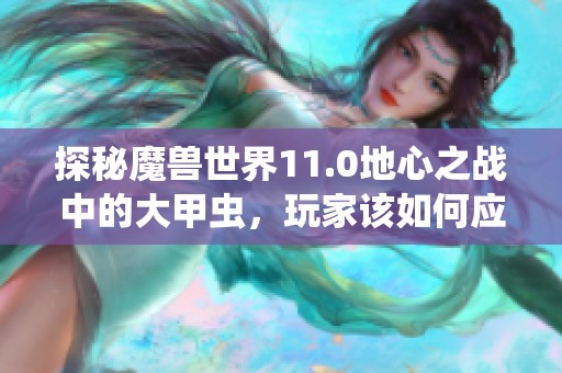 探秘魔兽世界11.0地心之战中的大甲虫，玩家该如何应对？