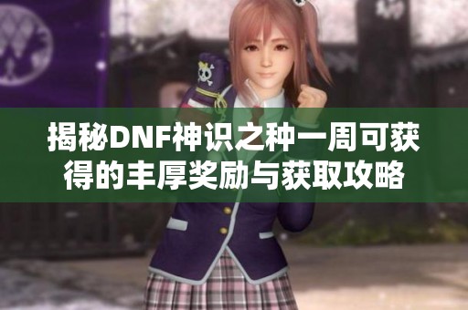 揭秘DNF神识之种一周可获得的丰厚奖励与获取攻略