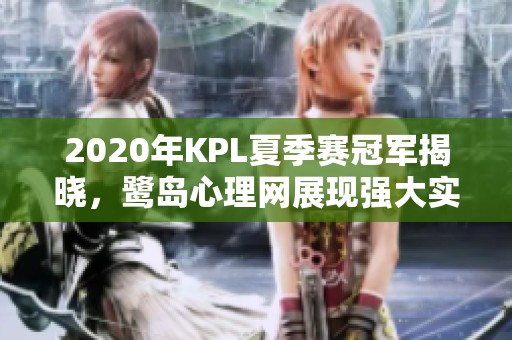 2020年KPL夏季赛冠军揭晓，鹭岛心理网展现强大实力