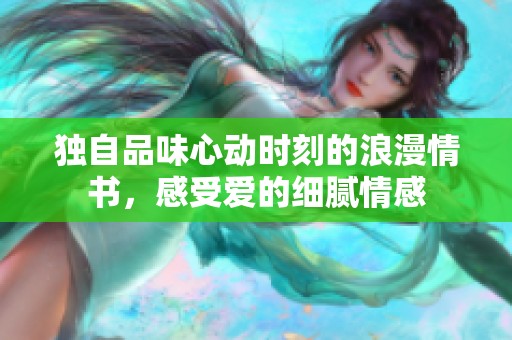 独自品味心动时刻的浪漫情书，感受爱的细腻情感