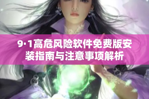 9·1高危风险软件免费版安装指南与注意事项解析