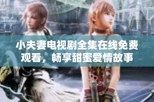 小夫妻电视剧全集在线免费观看，畅享甜蜜爱情故事