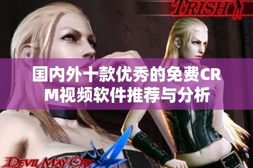国内外十款优秀的免费CRM视频软件推荐与分析