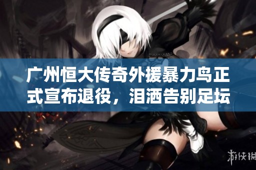 广州恒大传奇外援暴力鸟正式宣布退役，泪洒告别足坛