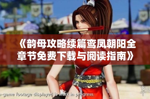 《韵母攻略续篇鸾凤朝阳全章节免费下载与阅读指南》