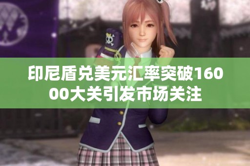 印尼盾兑美元汇率突破16000大关引发市场关注