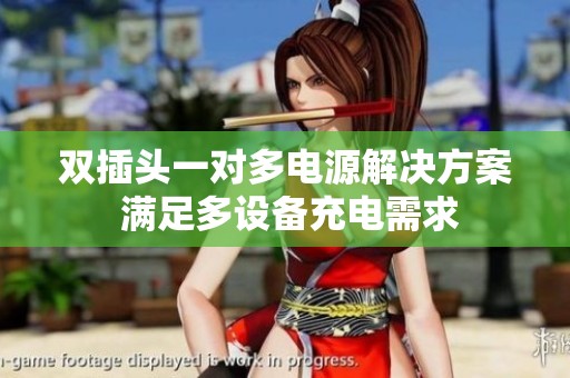 双插头一对多电源解决方案 满足多设备充电需求