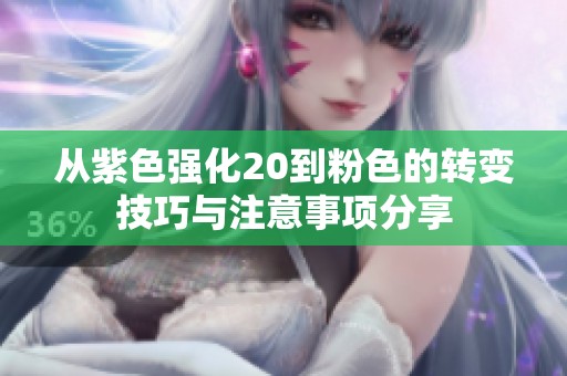 从紫色强化20到粉色的转变技巧与注意事项分享