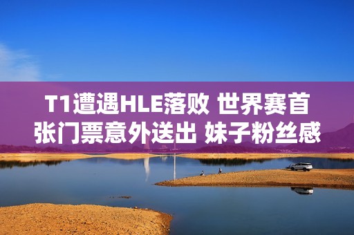 T1遭遇HLE落败 世界赛首张门票意外送出 妹子粉丝感动落泪