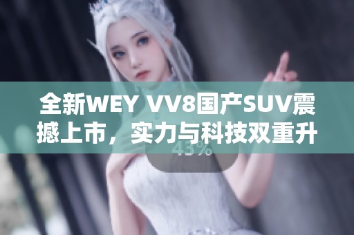 全新WEY VV8国产SUV震撼上市，实力与科技双重升级