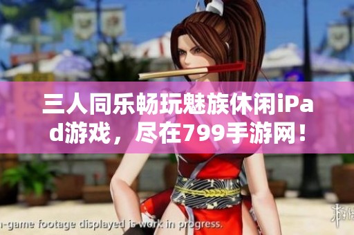 三人同乐畅玩魅族休闲iPad游戏，尽在799手游网！