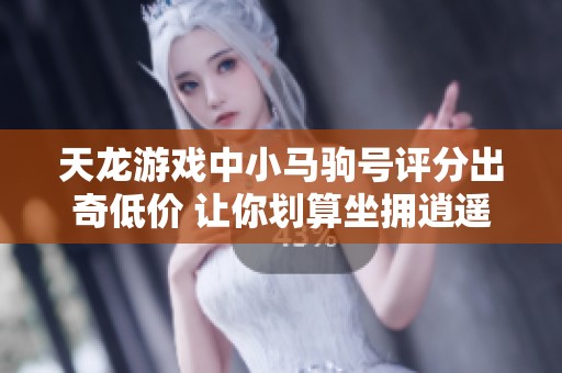 天龙游戏中小马驹号评分出奇低价 让你划算坐拥逍遥豪车