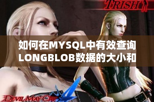 如何在MYSQL中有效查询LONGBLOB数据的大小和管理技巧