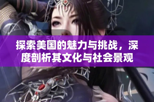 探索美国的魅力与挑战，深度剖析其文化与社会景观